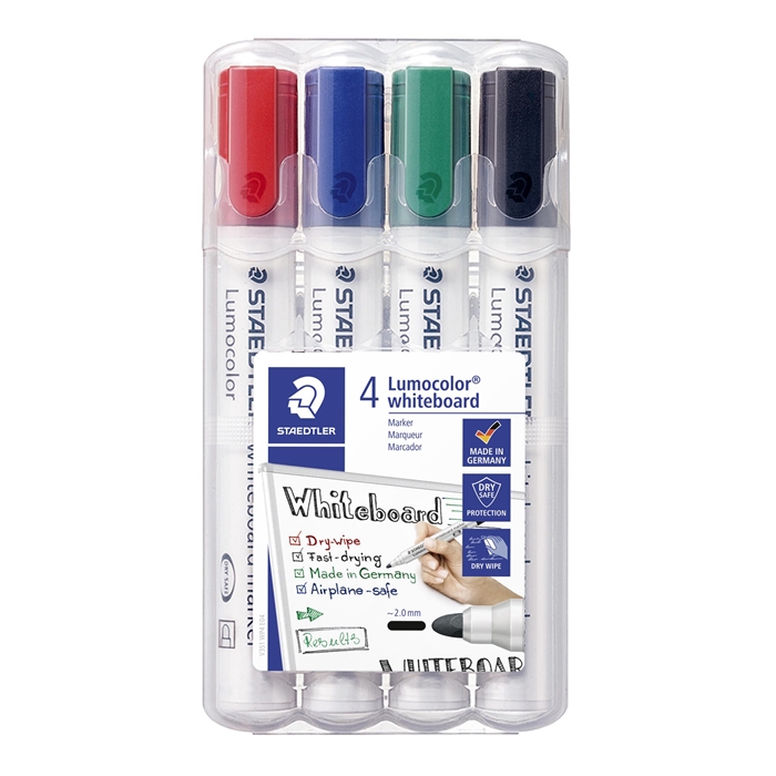 Staedtler WB Marker Lumocolor rund 2mm sortiert (4)