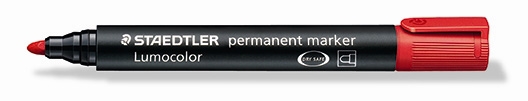 Staedtler Marker Lumocolor Perm rund 2,0mm rot