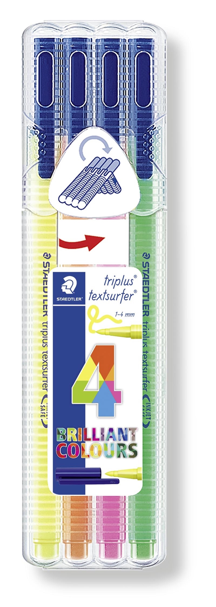 Staedtler Überstreichstift Textsurfer Triplus, Set (4)