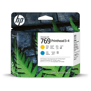 HP 769 Gelb Cyan 3-4 DesignJet Druckkopf