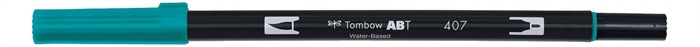 Tombow Marker ABT Dual Brush 407 tiki teal