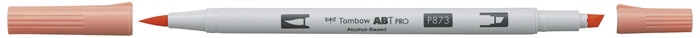 Tombow Marker Alkohol ABT PRO Dual Brush 873 Koralle