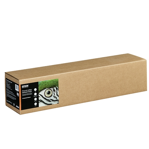 Epson Fine Art Cotton Textured Bright II 300 g/m², 24" x 15 Meter