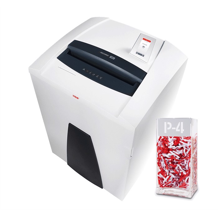 HSM Securio Shredder P44i P4 3,9x40 Konfetti inkl. CD-Schnitt