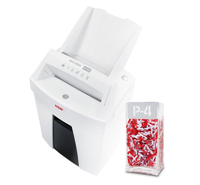 HSM Securio Shredder AF100 Auto P4 4x25 Konfetti