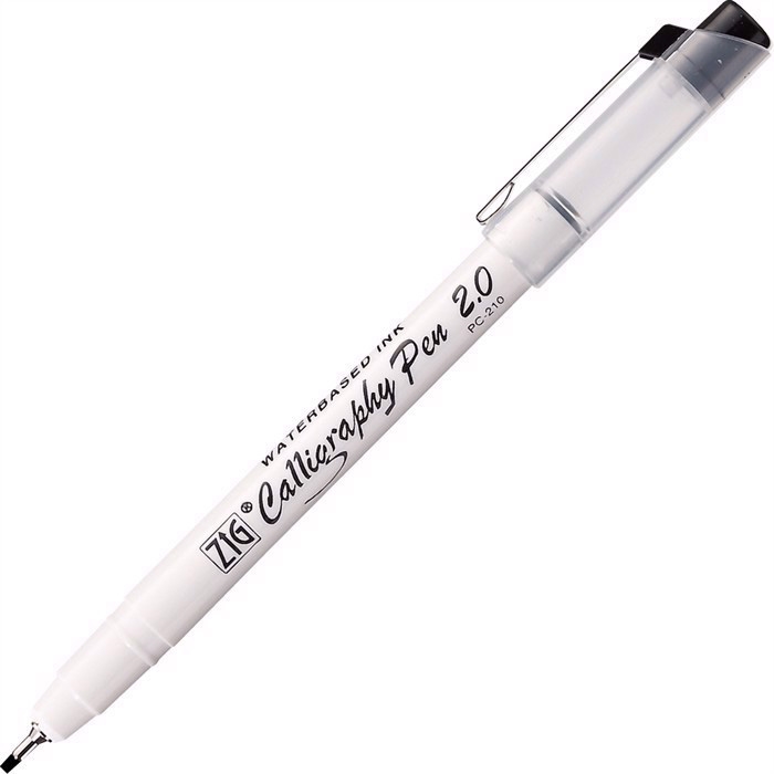 ZIG Kalligrafie Pen 2.0 Schwarz