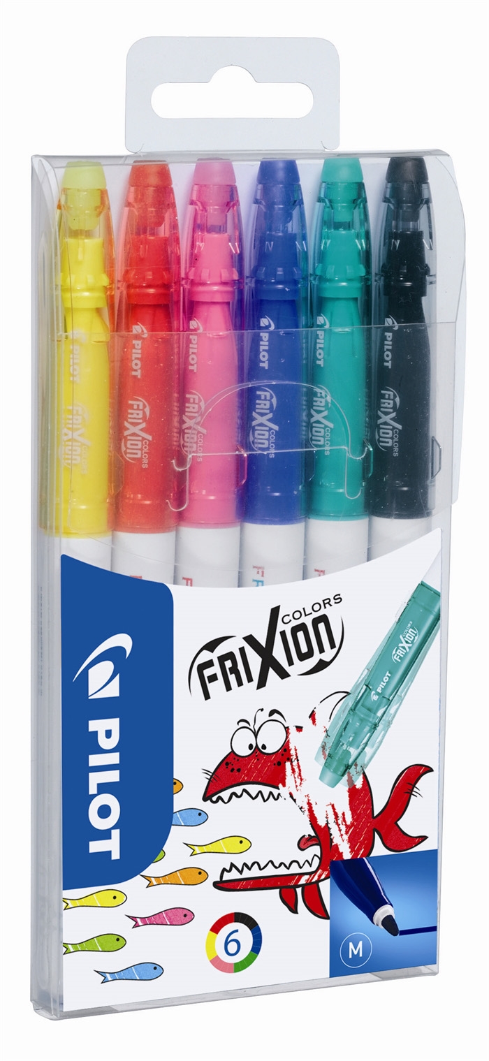 Pilot Frixion Colors 0,7 sind Farbstifte (6)