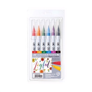 ZIG Clean Color Pinselstift-Set mit 6 Stück