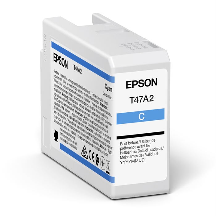 Epson Cyan 50 ml Tintenpatrone T47A2 - Epson SureColor P900