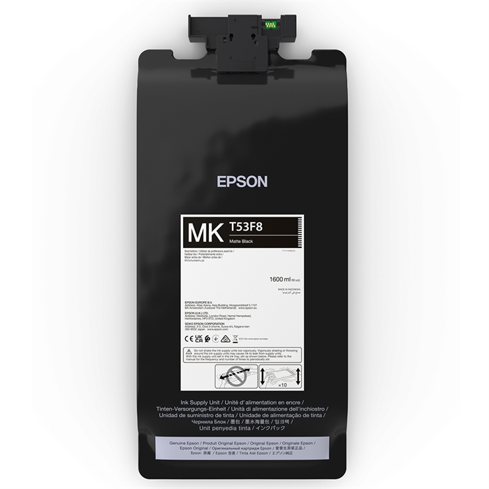 Epson Ink Bag Matte Black 1600 ml - T53F8