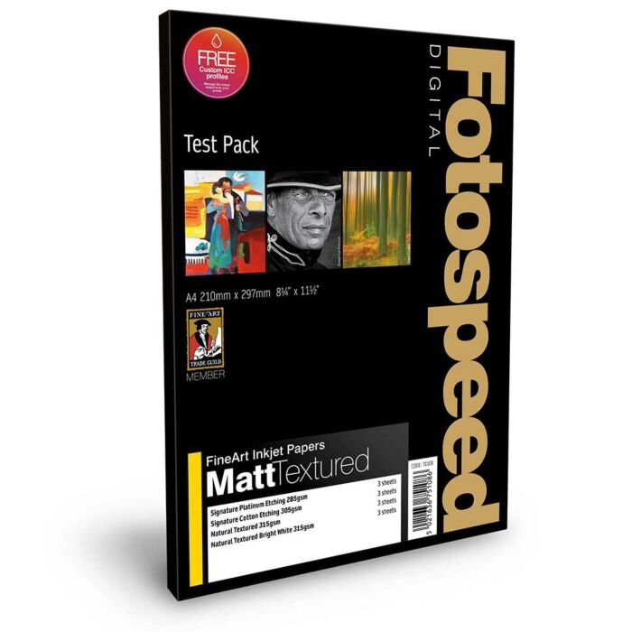 Fotospeed Fine Art Matt Textured - A4, 12 Blatt