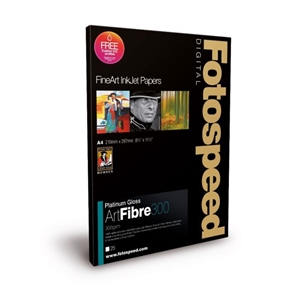 Fotospeed Platinum Gloss Art Fibre 300 g/m² - A4, 25 Blatt