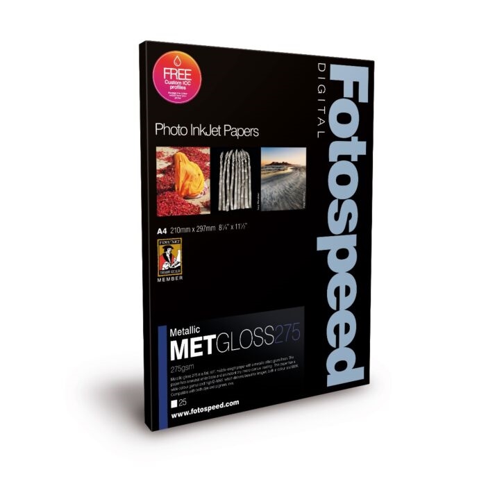 Fotospeed Metallic Gloss 275 g/m² - A3+, 25 Blatt