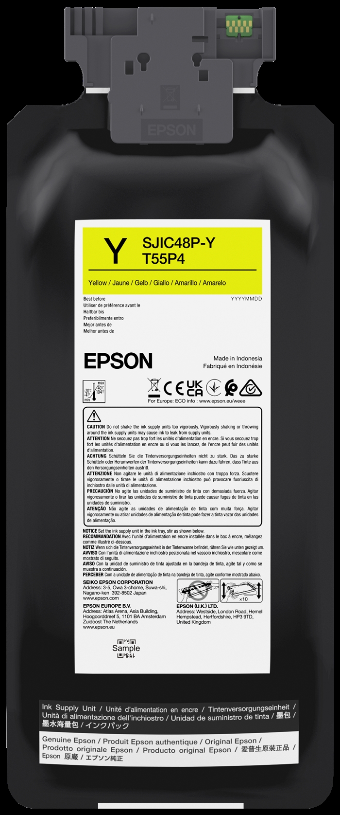 Epson Gelb Tintenpatrone für Epson ColorWorks C8000